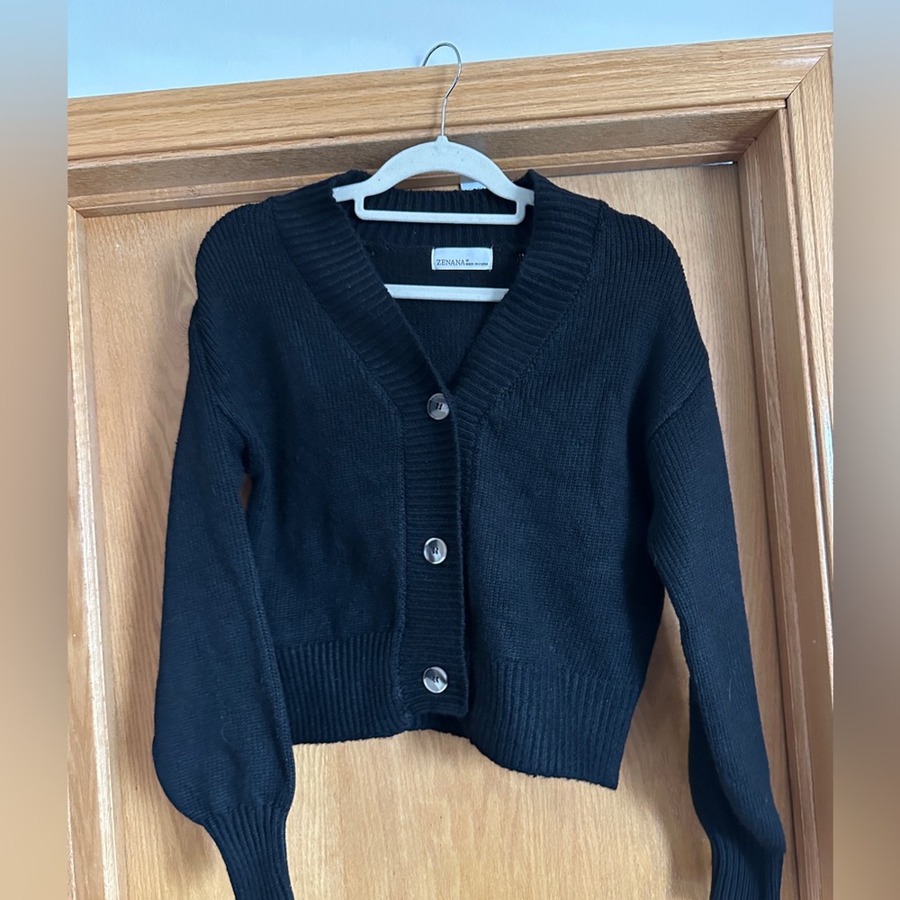 Black Women's Cardigan